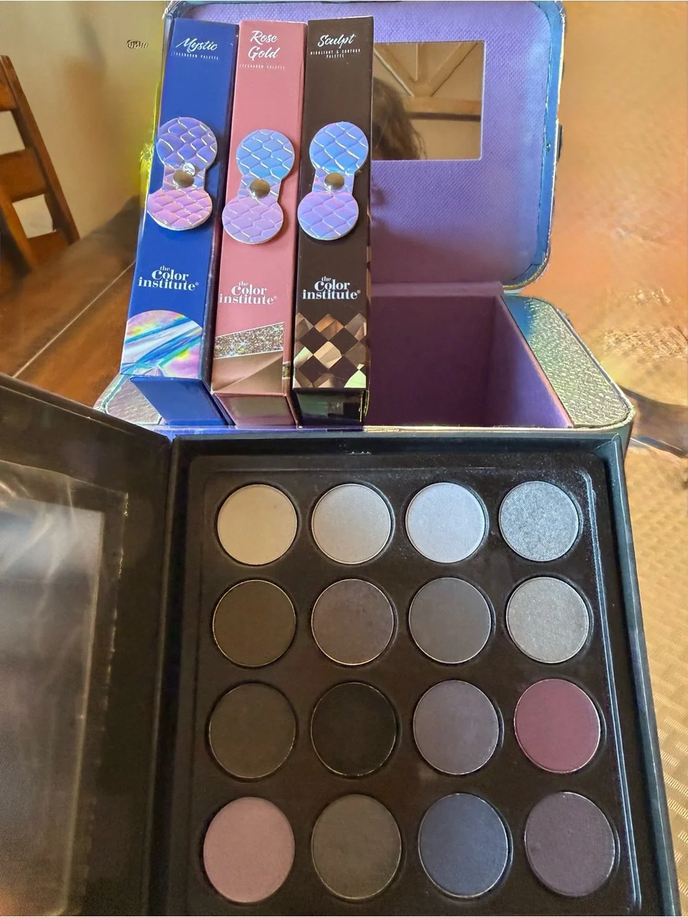 #NIB the Color Institute 5 Palette Mermaid Case